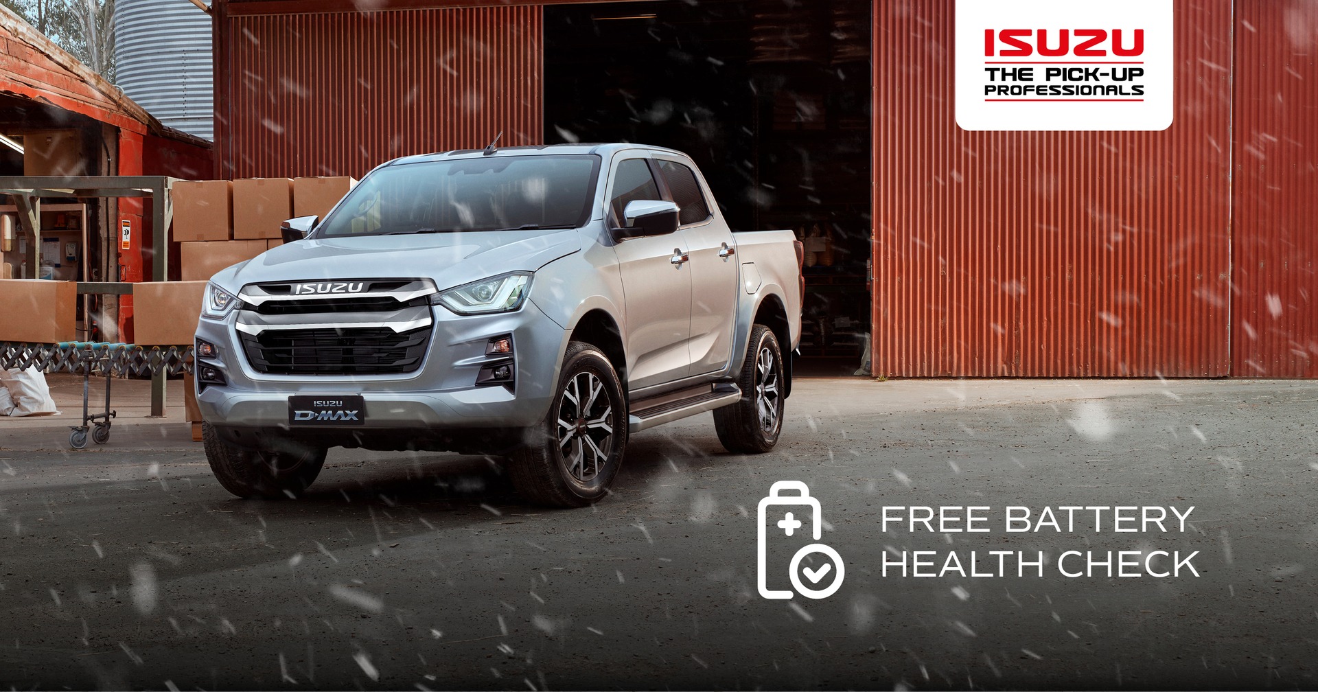 Winter blues got your Isuzu D-Max feeling flat?