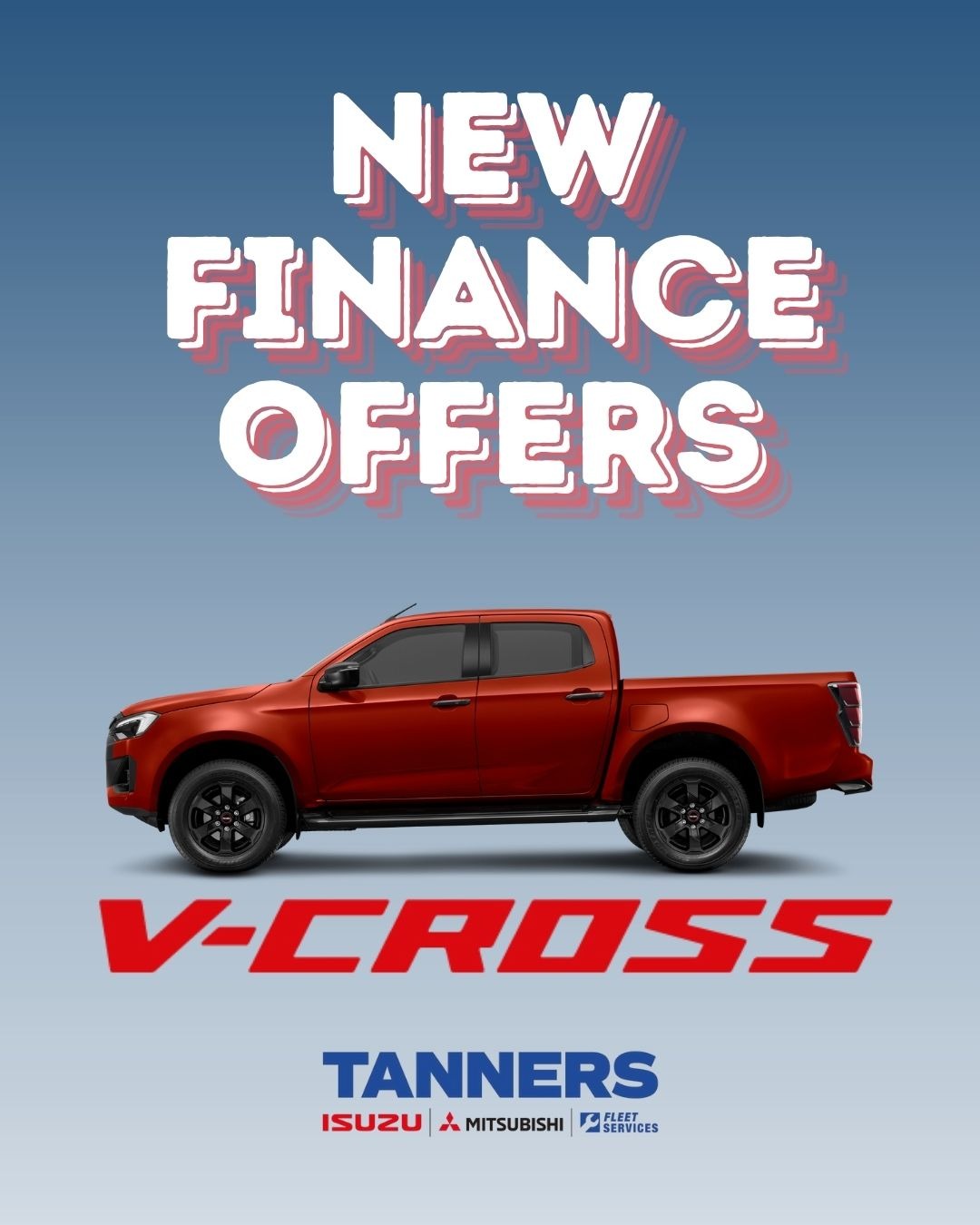 NEW V-CROSS FINANCE OFFERS