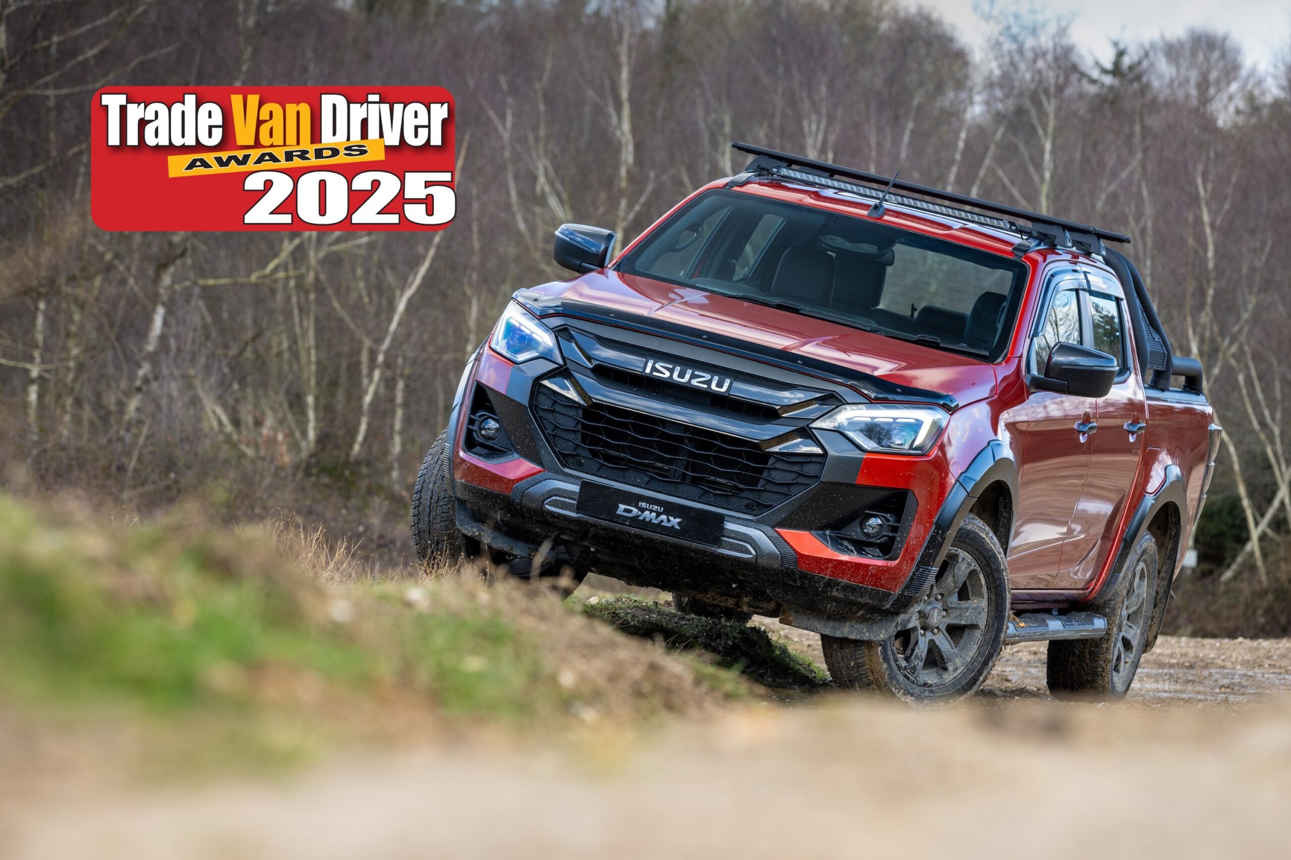 ISUZU D-MAX WINS ‘BEST WORKHORSE PICKUP’ FOR 13TH YEAR IN A ROW AT 2025 TRADE VAN DRIVER AWARDS